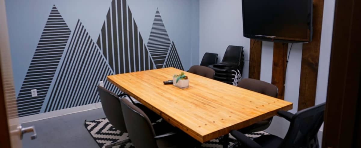 Conference Room Creative Private Meeting Room With Mural Austin