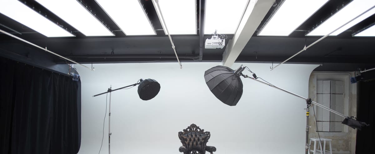 Cyclorama studio with antique backstage. 3000sqft in New York Hero Image in Midtown, New York, NY