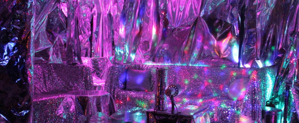 Psychedelic Immersive Mylar Mirrored Studio (perfect for photo/video shoots) in San Francisco Hero Image in Bayview, San Francisco, CA