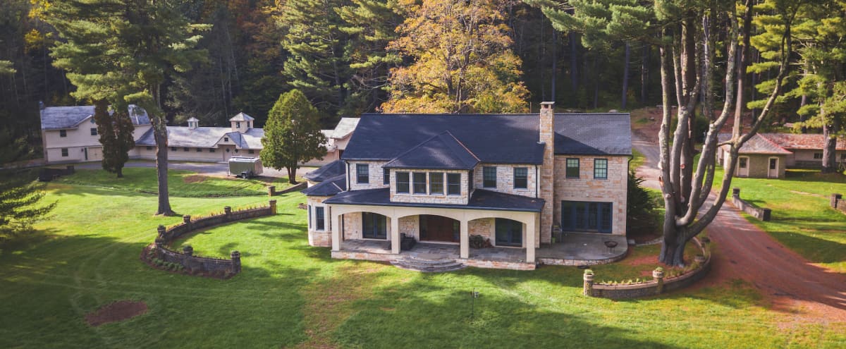 62-acre luxury estate property surrounded by a forest in the Hudson Valley in Wawarsing Hero Image in undefined, Wawarsing, NY