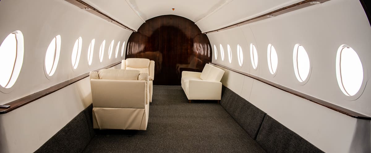 Unique Private Jet Studio Featured In Many Magazines And Music Videos Available For Photo Video Shoots With Free Parking Olympic 4 Los Angeles Ca Production Peerspace