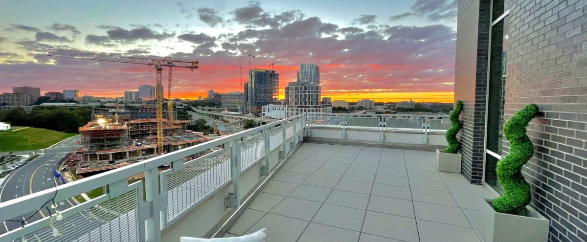 Luxe Penthouse, Gorgeous City Views with Double Terrace Balconies in McLean Hero Image in undefined, McLean, VA