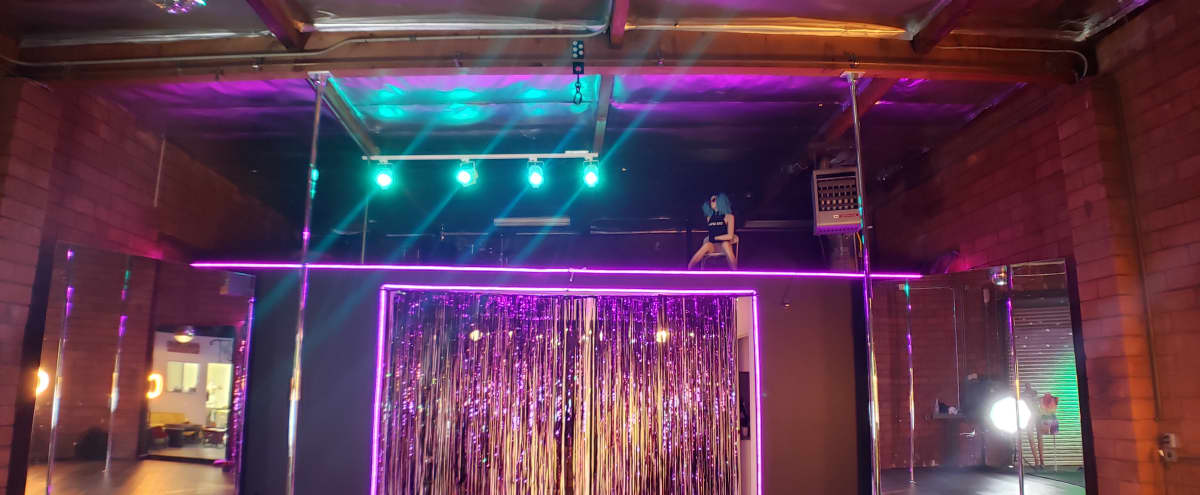 Multi Use Artistic Space Pole Aerial Dance Floor Paint Film