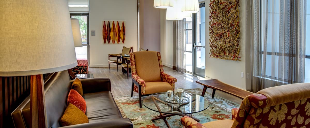 Perfect Space for Your Next Event With Ample Seating, Kitchenette and Large Screen TV! in Alexandria Hero Image in Potomac Yard, Alexandria, VA