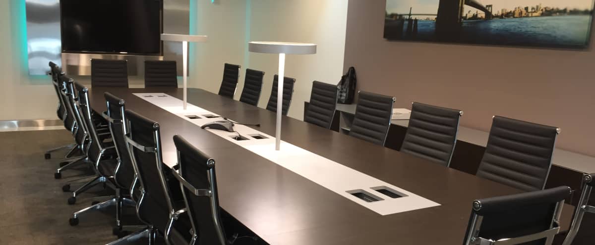 Large Midtown Glass Conference Room For 20 Meeting Room D New