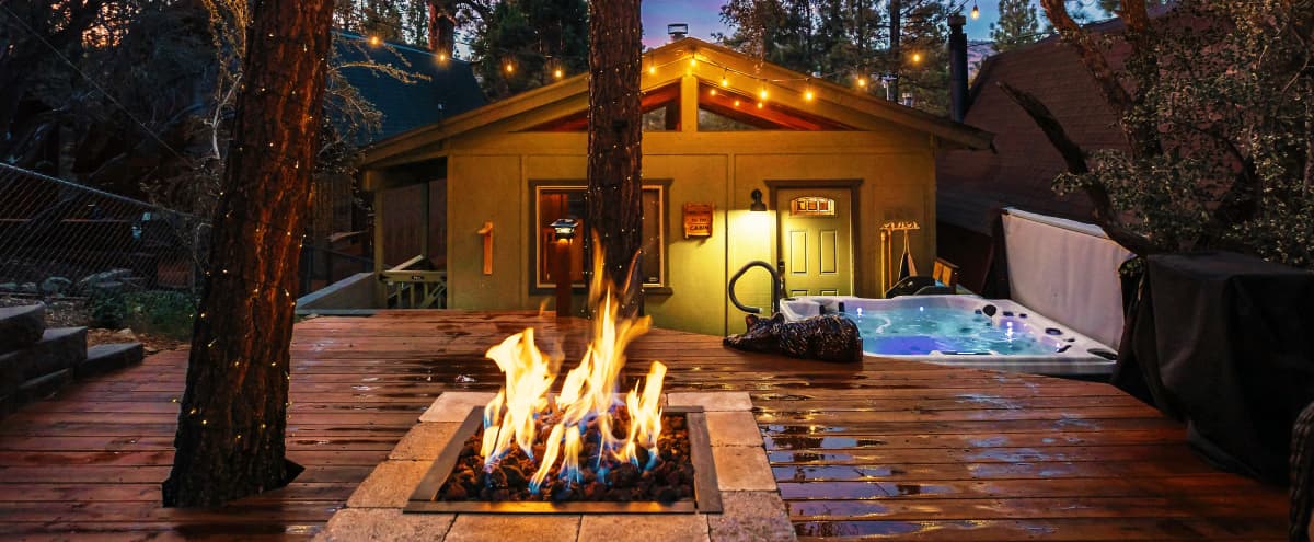 Treehouse Vibes🌲Hot Tub🌲Underneath The Stars✨ in Big Bear Hero Image in undefined, Big Bear, CA