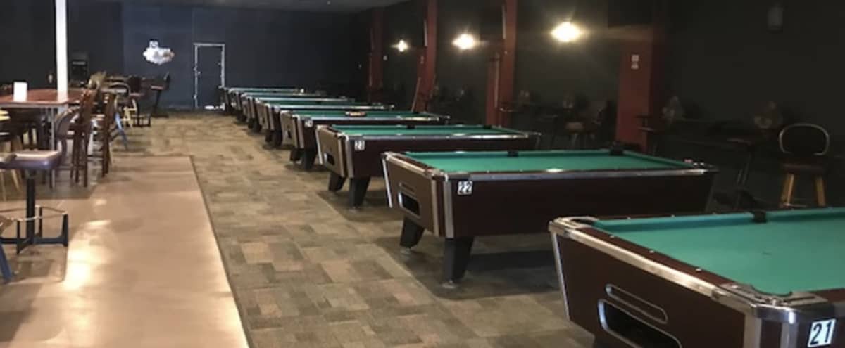 Easygoing, Legitimate Pool Hall with Character, Great Bday