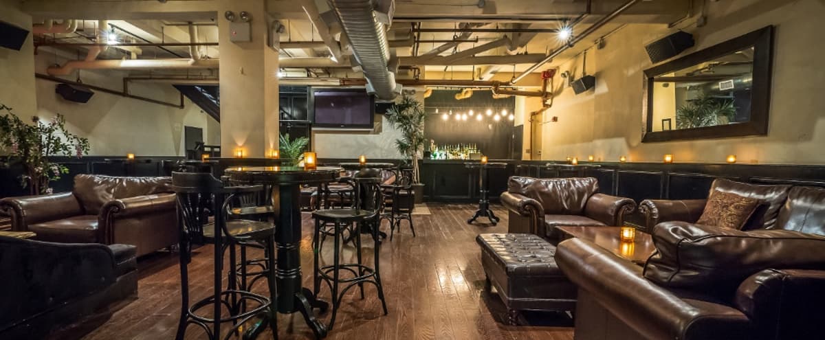 Lounge And Cocktail Style Event With Speak Easy Vibes New York