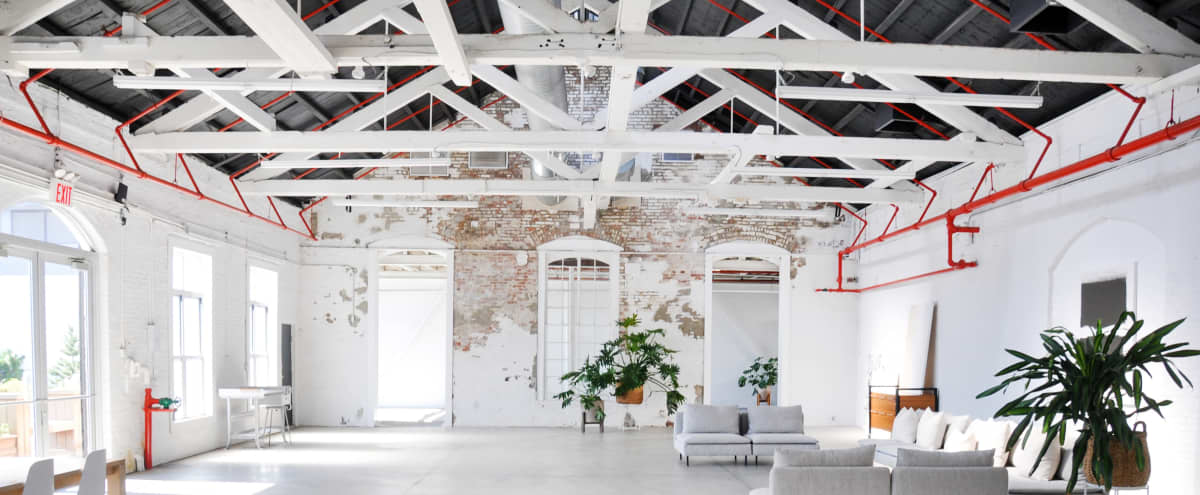 Modern Bohemian Styled A-frame Loft Building with Great Natural Light & Parking in Brooklyn Hero Image in Red Hook, Brooklyn, NY