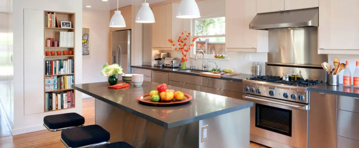 East Bay Modern Kitchen And Living Space Albany Ca Production