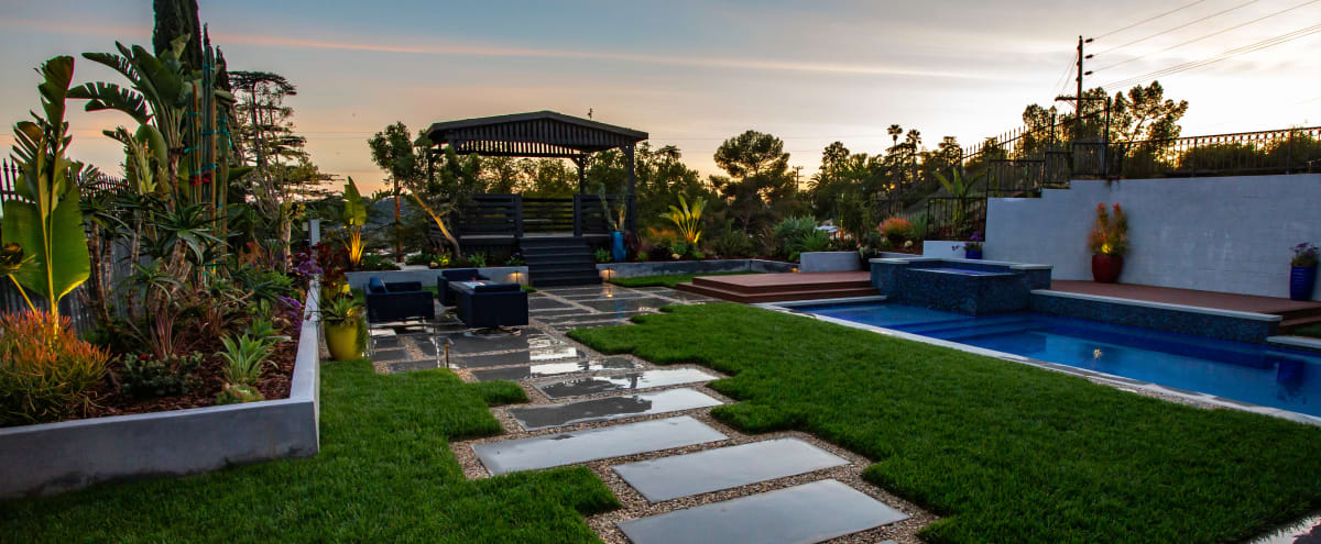 Backyard Oasis In Eagle Rock Highland Park Los Angeles Ca