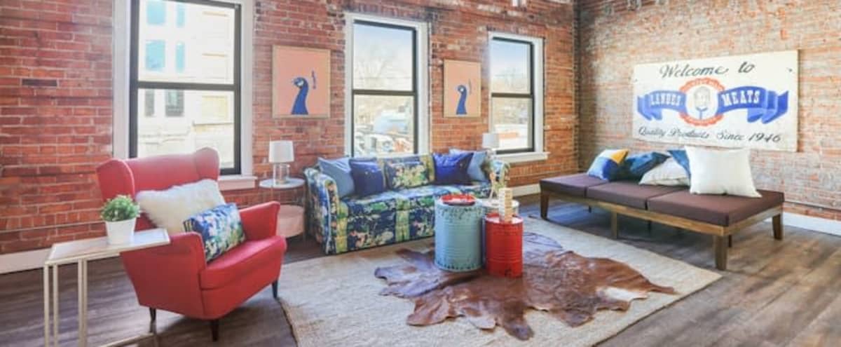 Huge,One of a Kind, Beautifully Decorated Loft! in detroit Hero Image in West Village, detroit, MI