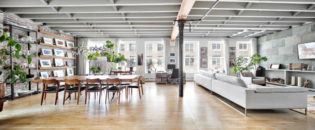 Sun Drenched Meticulously Designed Lower East Side Loft New York