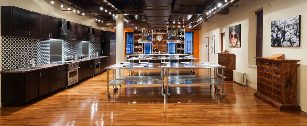 5000 Sq. Foot Flatiron Kitchen And Dining Room For Tv & Film Shoots in New York Hero Image in Midtown, New York, NY