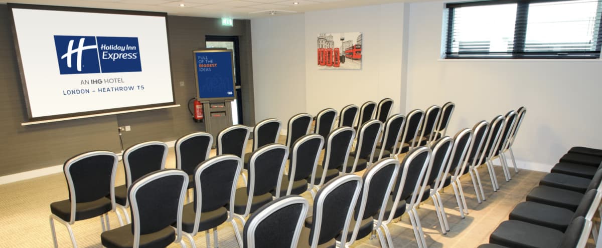 Equipped Meeting Room for up to 28 Attendees near Heathrow - Six in Berkshire Hero Image in Slough, Berkshire, 