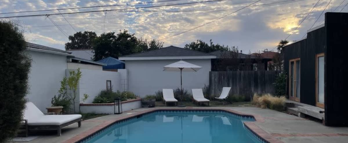 Beachy Bungalow with Zen Studio and Serene Pool in LOS ANGELES Hero Image in Mar Vista, LOS ANGELES, CA