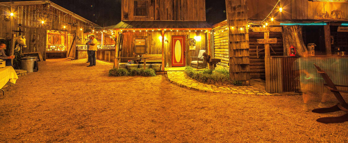 4b 4b Log Cabin With An Old Western Town Saloon Cleburne Tx