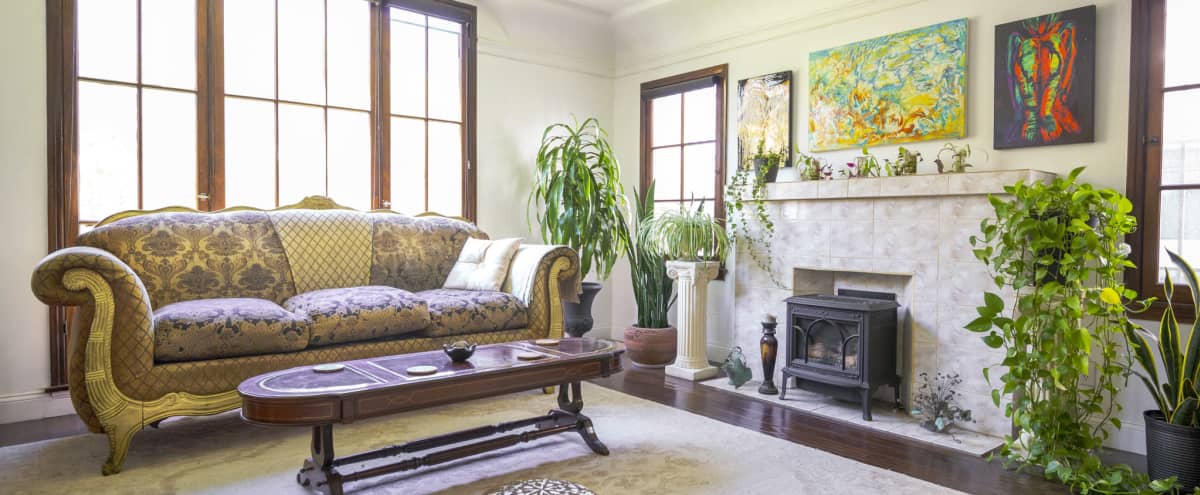 1920's Spanish House w/ Gorgeous Natural Light, Blackout Studio, Huge Jacuzzi Tub and an Art Garden in Los Angeles Hero Image in Central LA, Los Angeles, CA