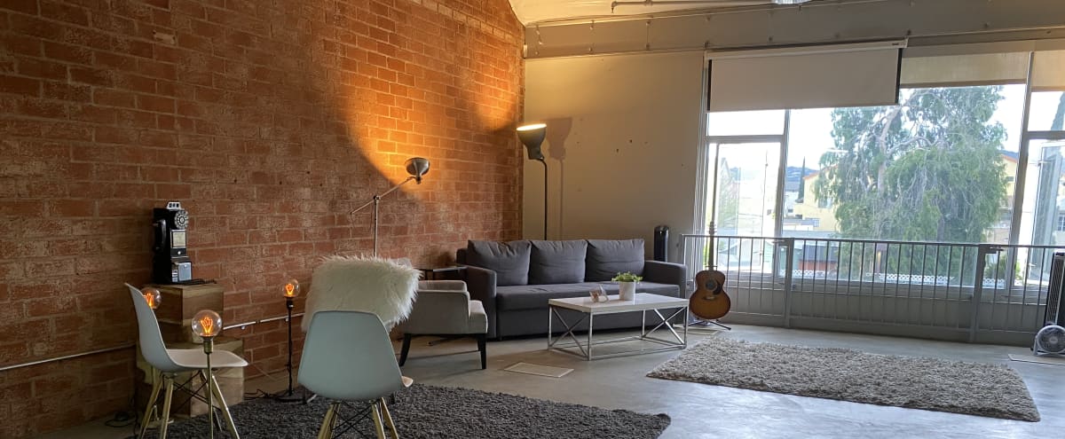 Versatile Industrial Loft Meeting Space W Vibrant Roof Top View North Hollywood Ca Off Site Peerspace