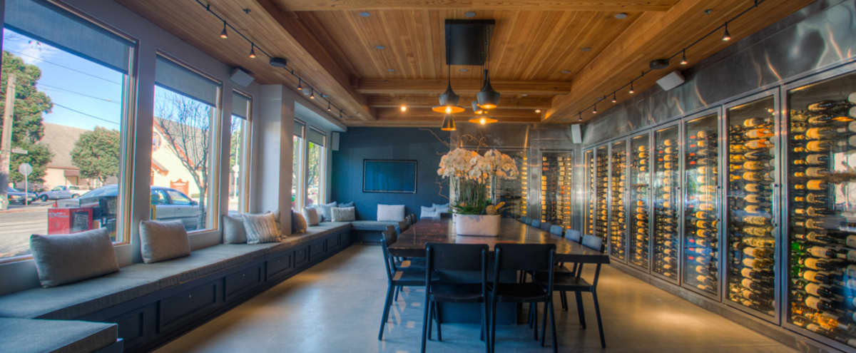 Urban Event Venue With Contemporary Clean Wine Bar Feel San