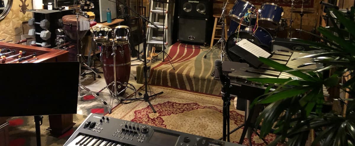 Garage turned Intimate, Well-Equipped Sound Studio in East Northport Hero Image in undefined, East Northport, NY