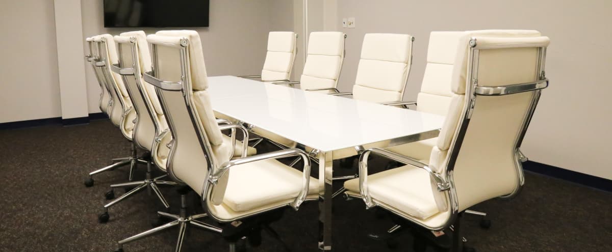 10 Person Conference Room with TV for Presentations in Columbia Hero Image in Oakland Mills, Columbia, MD