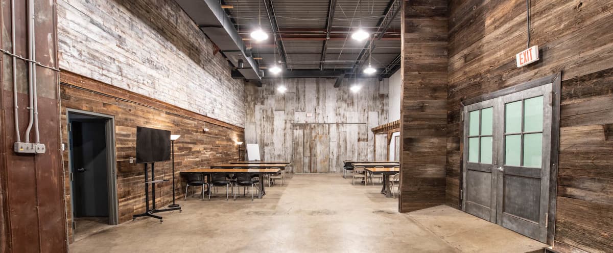 New Rustic Industrial Event Hall