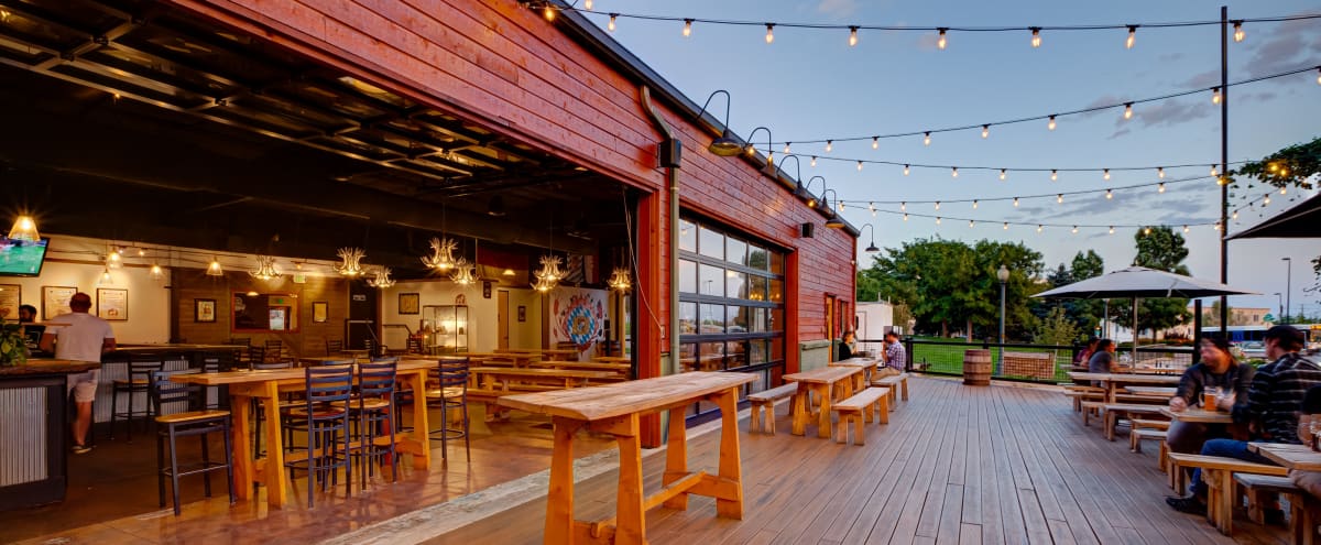 Lohi German Style Brewery With An Amazing View Of Downtown Denver