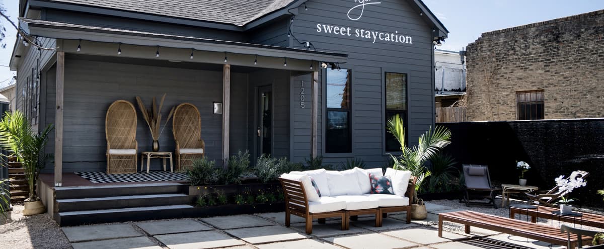 Bungalow With Indoor Outdoor Space Austin Tx Production