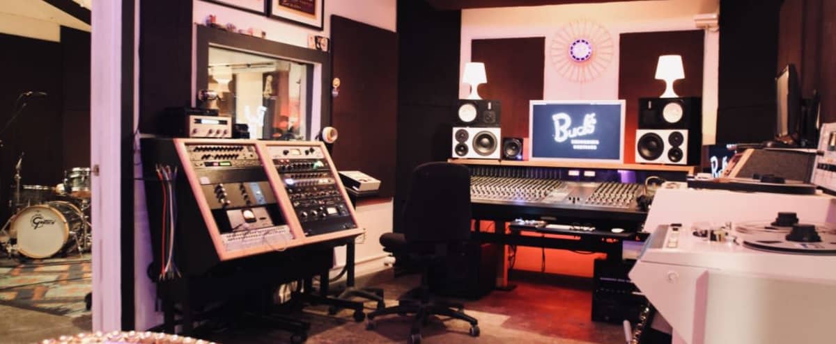 Centrally Located Recording Studio for Film Shoots in Austin Hero Image in Holly, Austin, TX