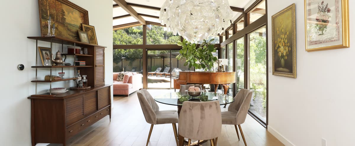 Mid Century Modern House With Mountain Views Studio City Ca