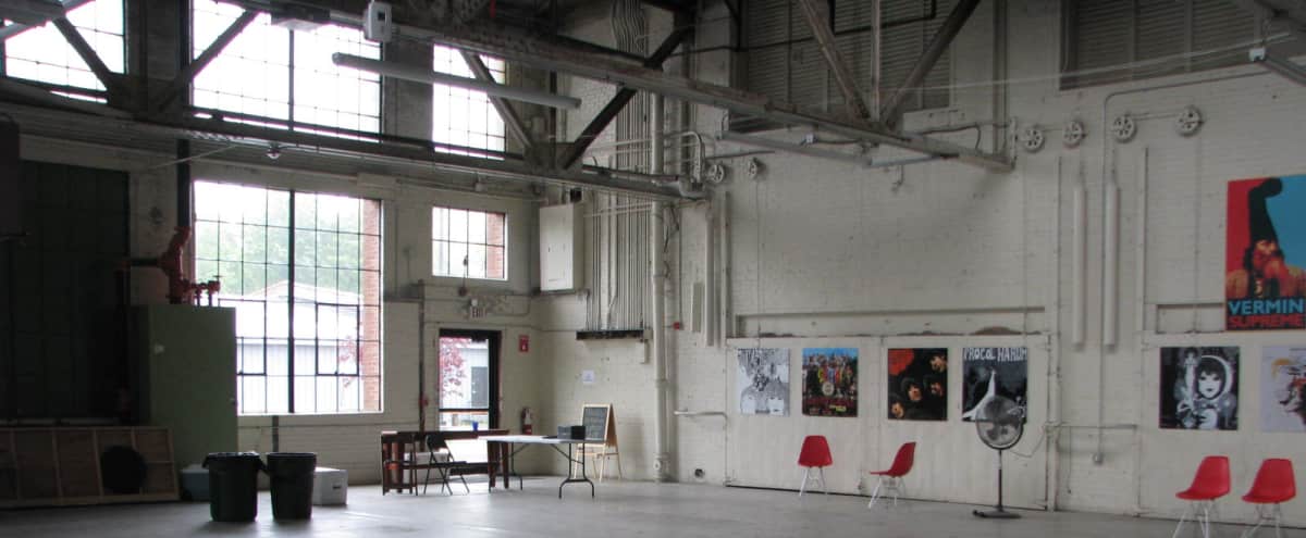 Large Industrial Chic Warehouse Located Between Boston And
