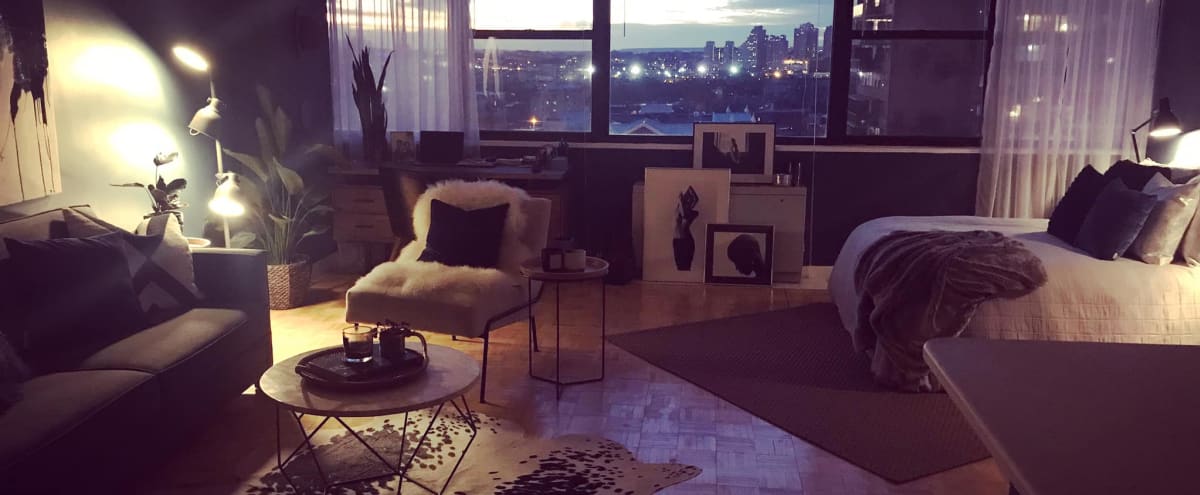 Urban Downtown Large Studio Apartment With Views Jersey City Nj