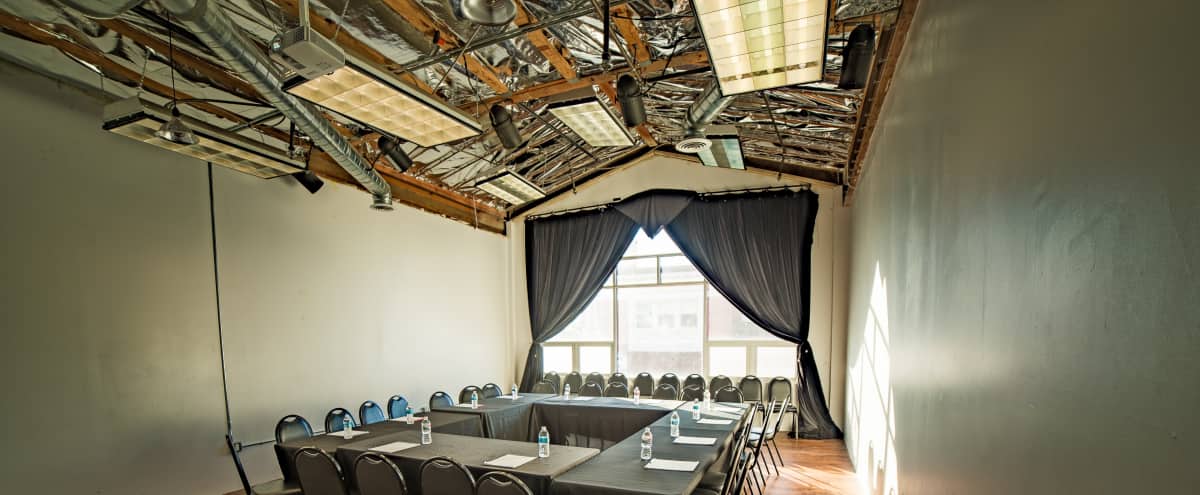Spacious Meeting Room with Natural Light in Los Angeles Hero Image in Central LA, Los Angeles, CA
