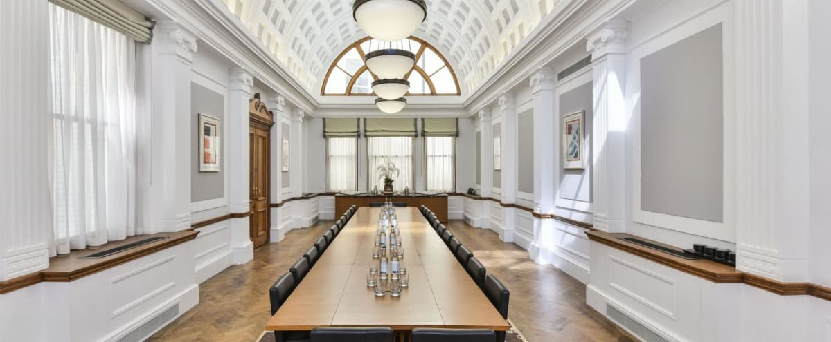 Bright Multipurpose Meeting Room with Skylight in Holborn - The Great Room in London Hero Image in Holborn, London, 