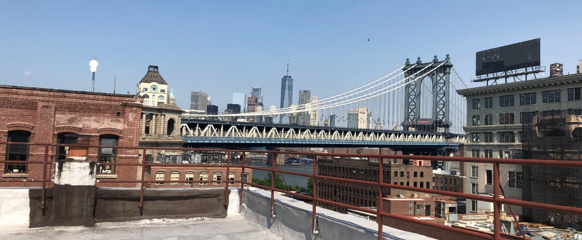 Dumbo Rooftop With Scenic Views Of Manhattan Brooklyn Ny Production Peerspace