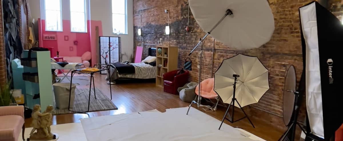 1000 sq ft. Studio located in Downtown Art District of Baltimore (Studio B) in Baltimore Hero Image in Station North, Baltimore, MD