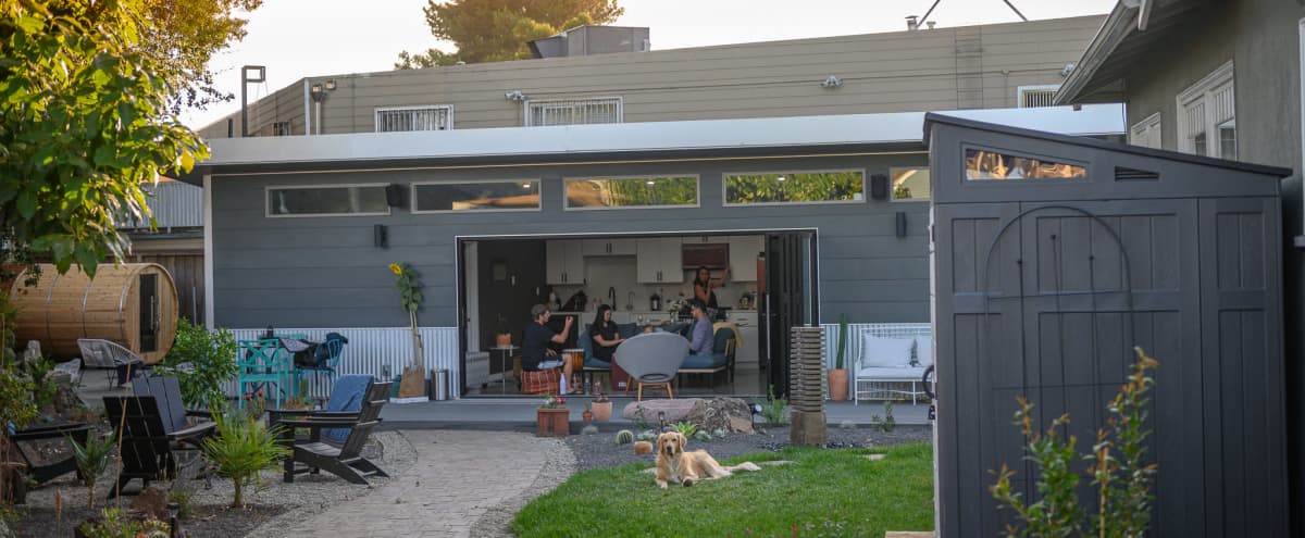Indoor / outdoor modern open space home with multiple scence in Oakland Hero Image in Frick, Oakland, CA