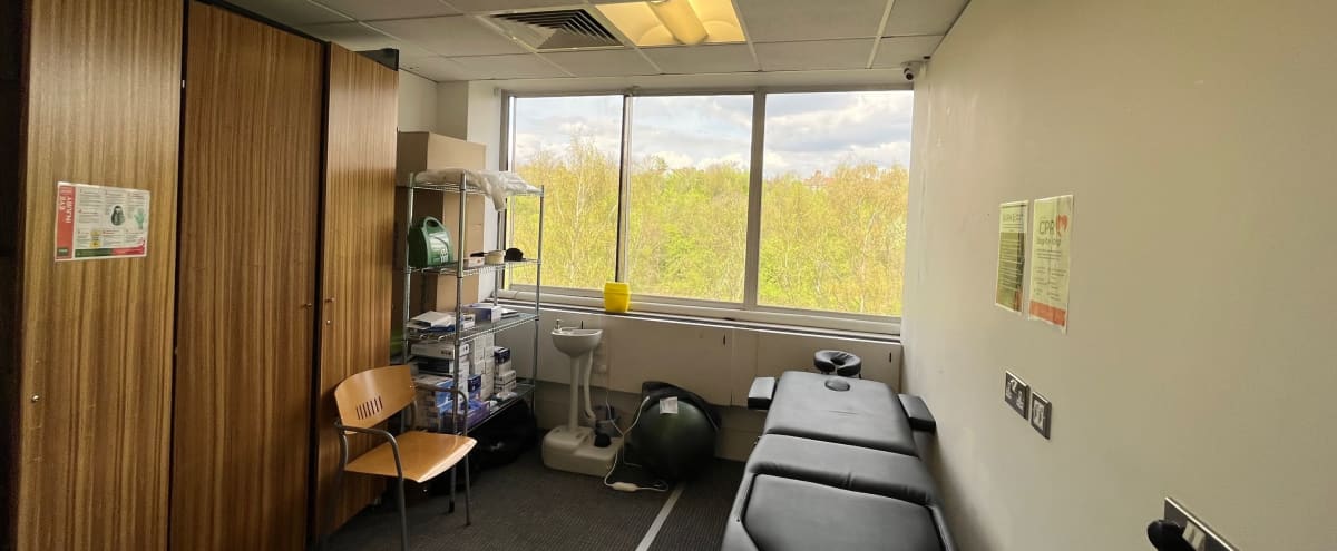 Physiotherapy Studio with View for Hire in wembley Hero Image in Wembley, wembley, 