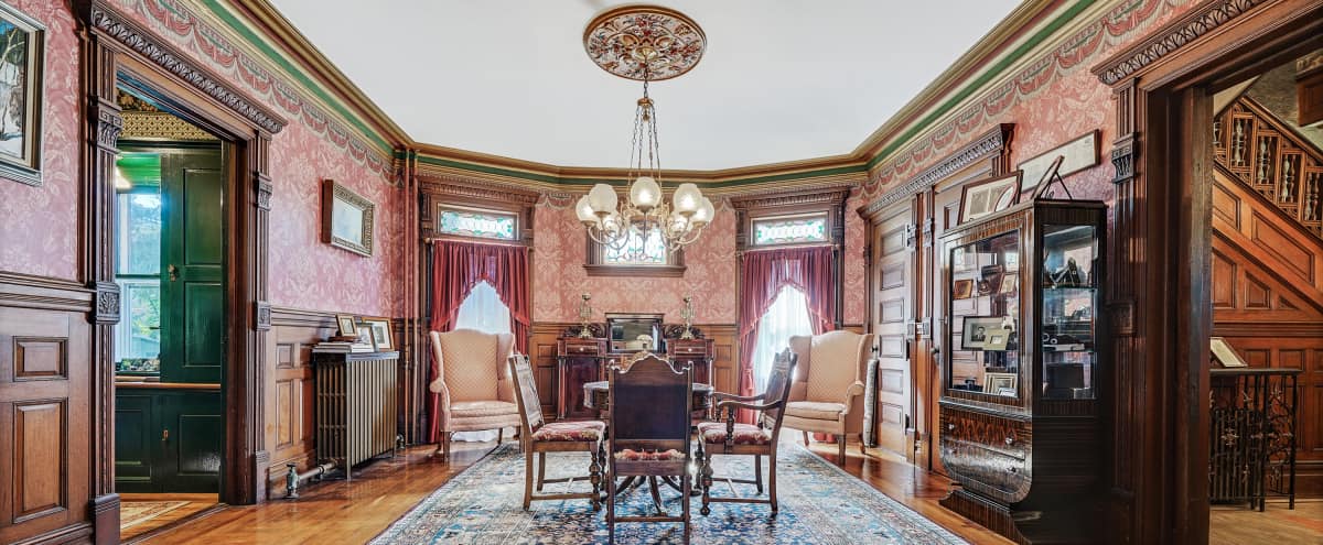 Historic Waterfront Queen Anne Victorian With Original Period