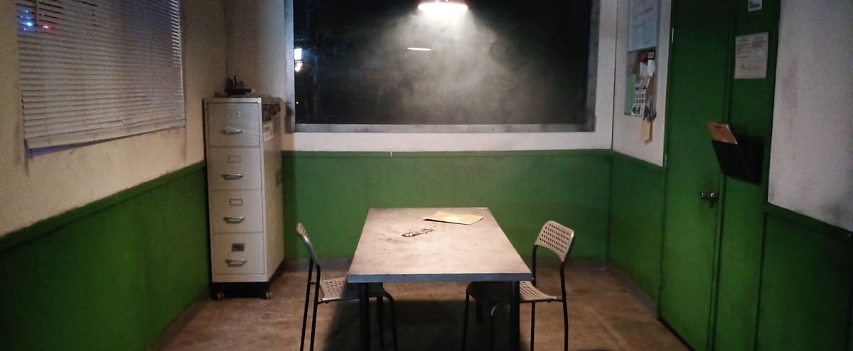 Interrogation Room , Police Station, Office, Government Building Set