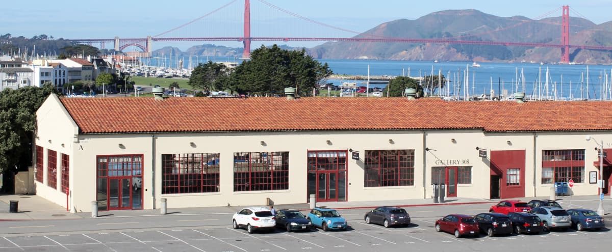 Versatile Gallery Space with Natural Light and Amazing Views of the Marina in San Francisco Hero Image in Marina District, San Francisco, CA