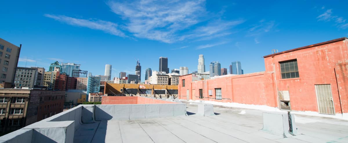 Fashion District Dtla Roof With City Views Parking Los Angeles Ca Production Peerspace