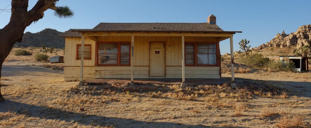 Rustic Cabin W Views To Desert Valley Lancaster Ca Production