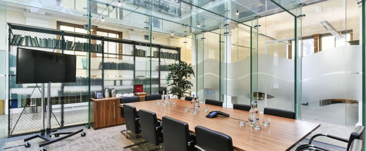 Modern Meeting Space with Glass Walls in Central London - Temple Franks in London Hero Image in Holborn, London, 