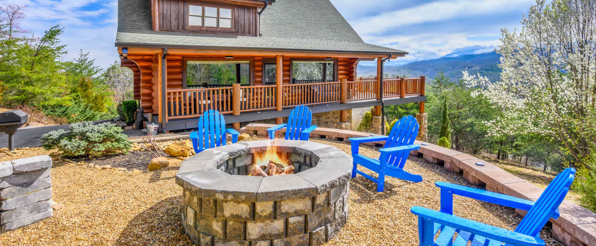 Cabin in the Smokies with Amazing Mountain Views in Sevierville Hero Image in undefined, Sevierville, TN