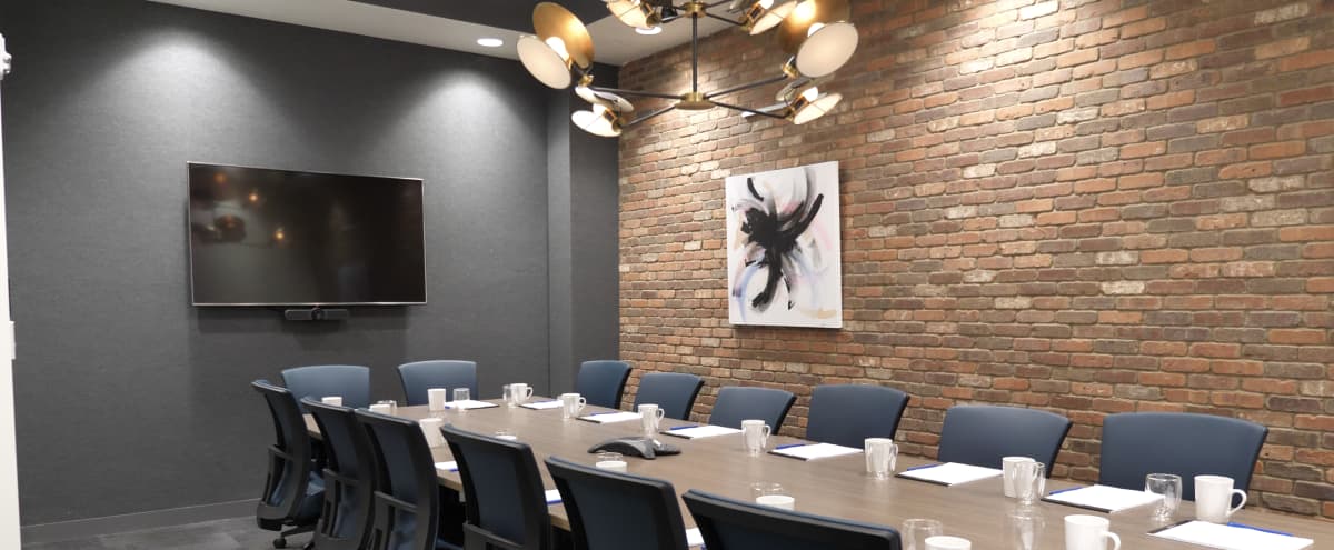Fully Equipped Boardroom for 16 in Charlotte Hero Image in undefined, Charlotte, NC