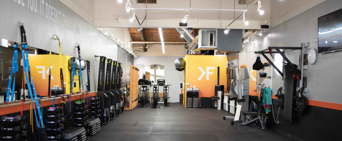 Boutique Fitness Studio Open Concept in Redwood City Hero Image in Friendly Acres, Redwood City, CA