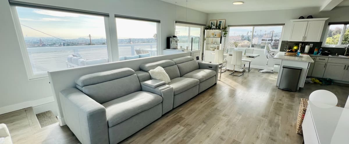 Harbor & Ocean View Contemporary Penthouse in San Pedro Hero Image in San Pedro, San Pedro, CA
