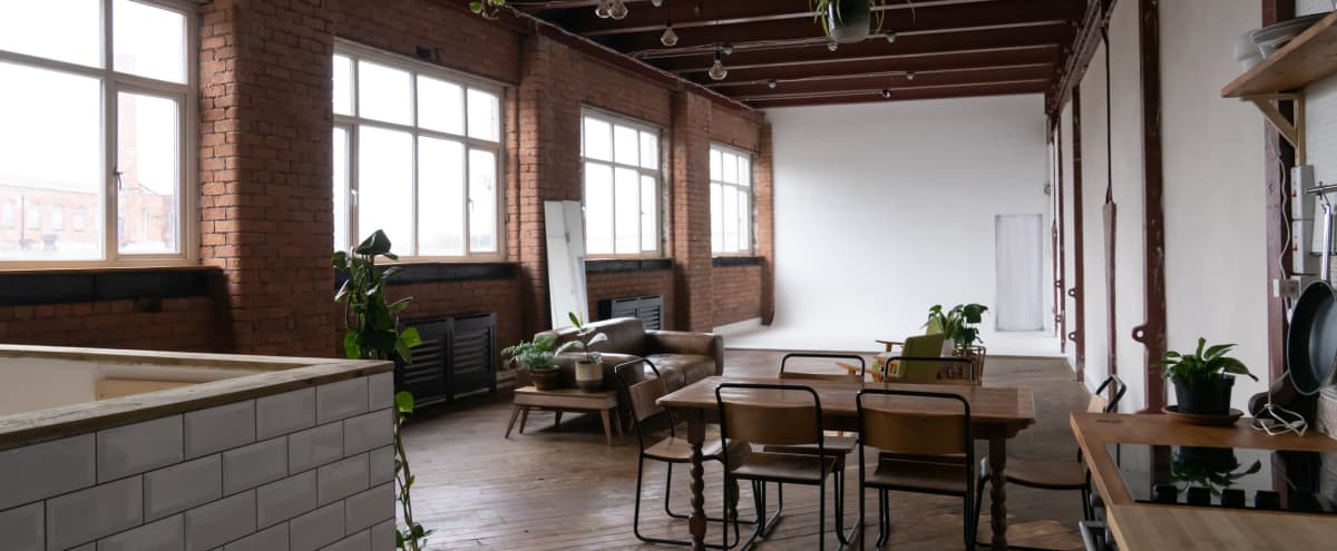 New York loft style space to hold your next event in Manchester Hero Image in Casablanca Mill, Manchester, 